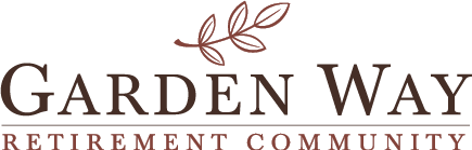 A logo for Garden Way Retirement Community. AI generated content